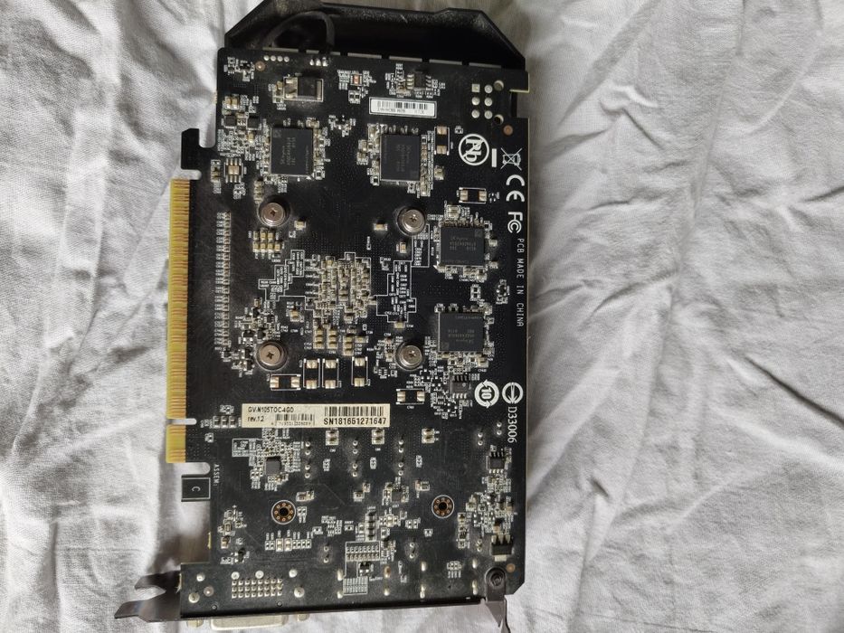 Karta graficzna Gigabyte GTX 1050ti 4gb
