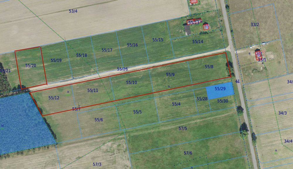 Działki budowlane inwestycyjne 3000m2 Pszczółczyn / Władysławowo