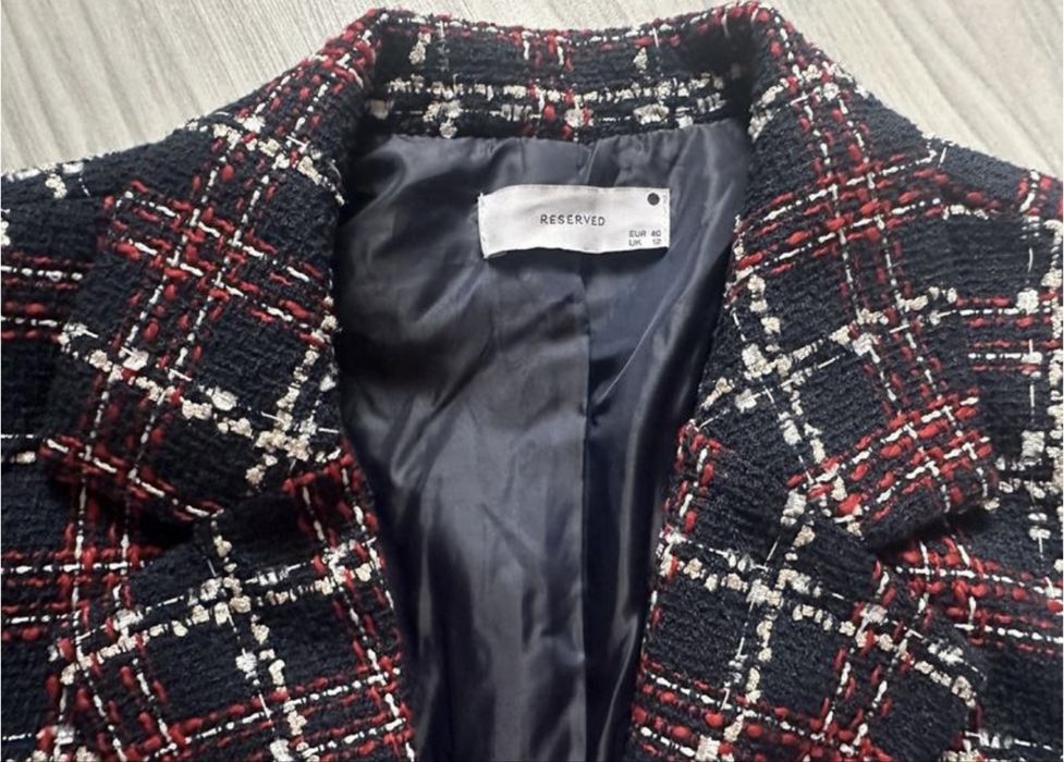 Жакет піджак твідовий Reserved