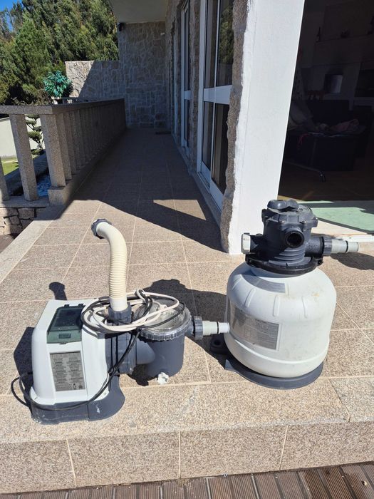 Intex Bomba de Filtro de Areia 8 m³