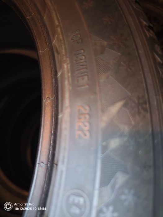 Klp Opony zimowe 245 45 r18 V dot 2622 6,5mm