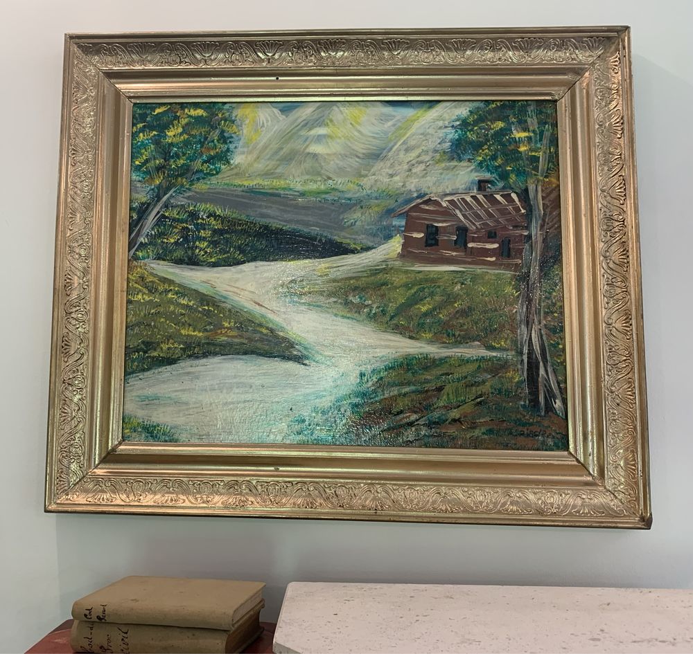 Quadro - óleo sobre platex