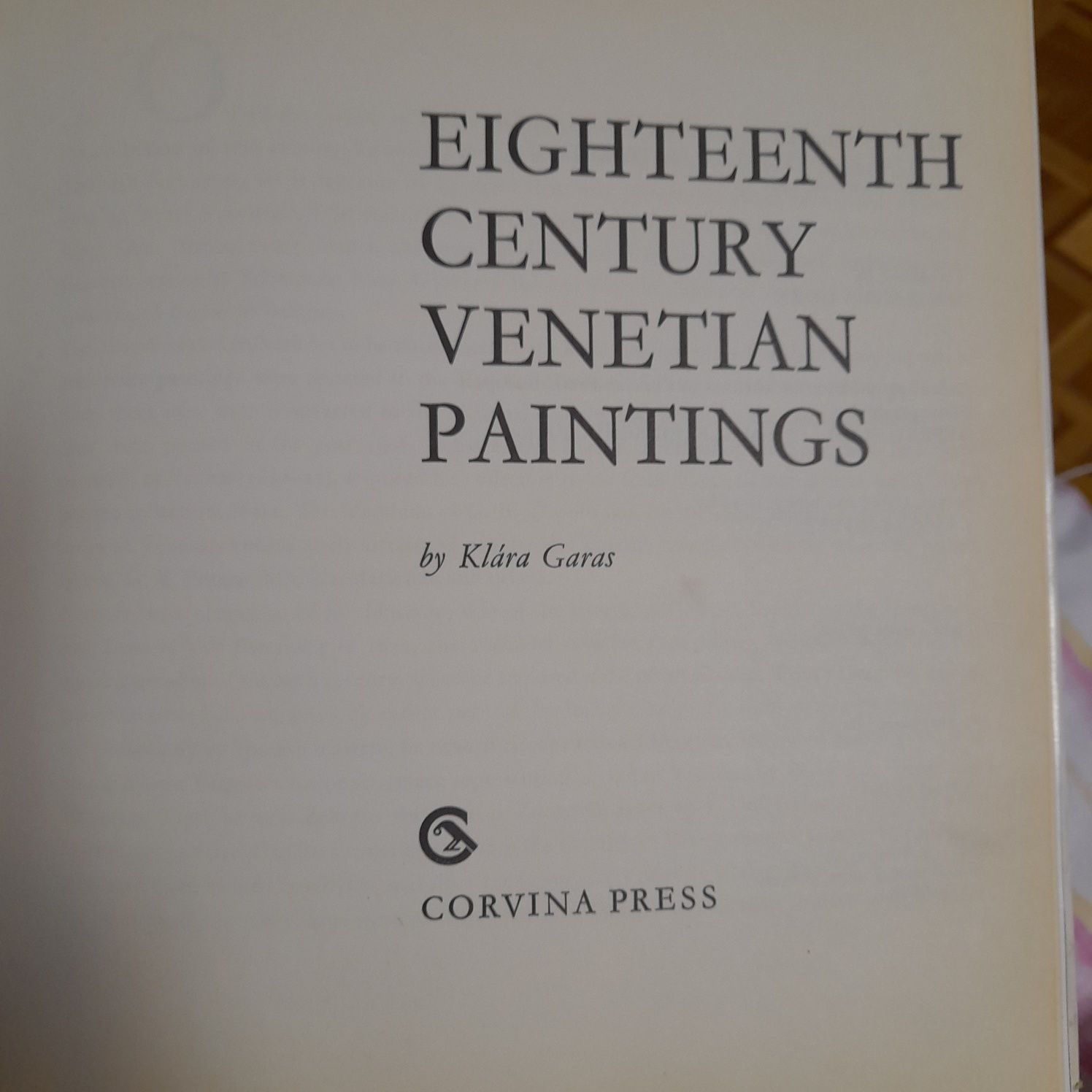 Музей в Будапеште Eighteenth century venetian paintings 1977