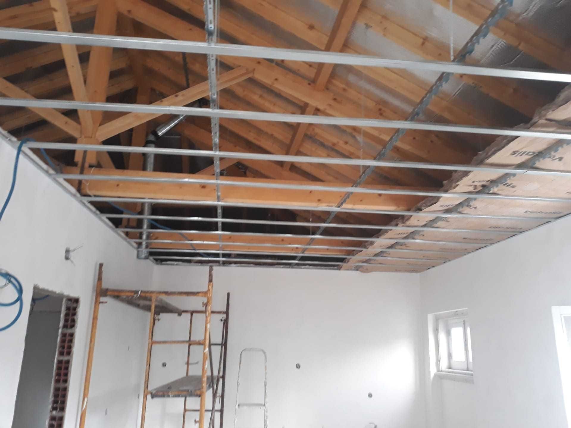 Aplicação de Pladur, Pinturas, Ladrilhos, Flutuante, Canalizações