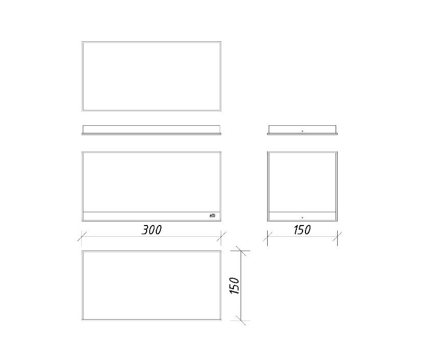 Сборная модель - Бокс для моделей DISPLAY НМ 300Х150Х150, 1/35,1/32