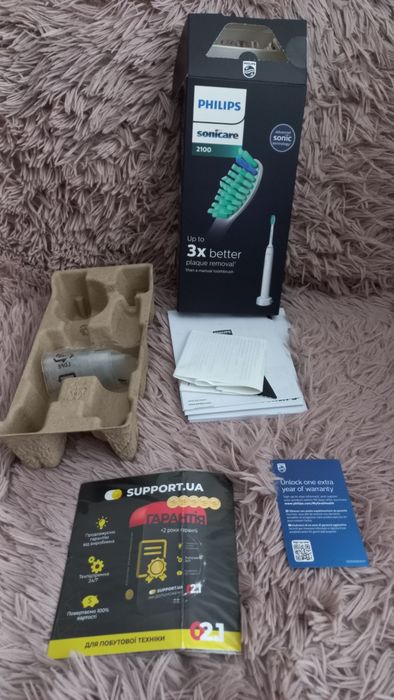 Електрична зубна щітка PHILIPS Sonicare HX3651/13 Gemini 2100