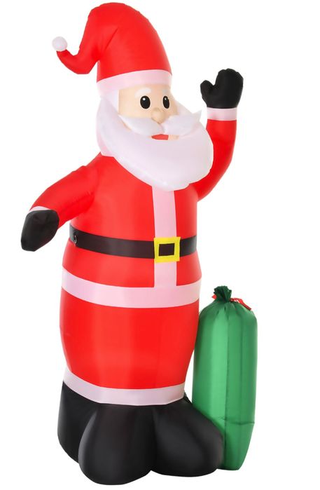 Decoração de Natal - Pai Natal Gigante Insuflável