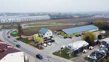 Pawilon handlowy 1200 m2 działka 1.3 ha