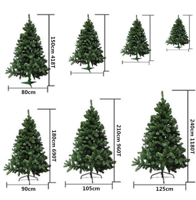 Arvore natal verde como nova