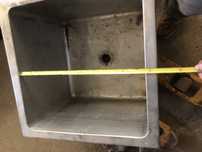 Tanque pequeno de inox