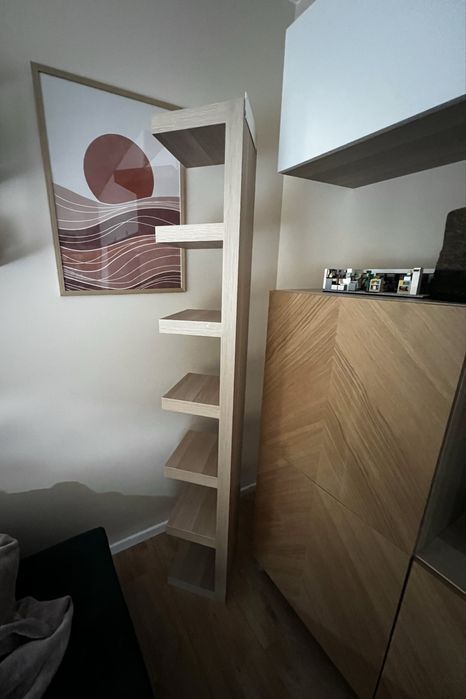 Regał ikea Lack imitacja dębu