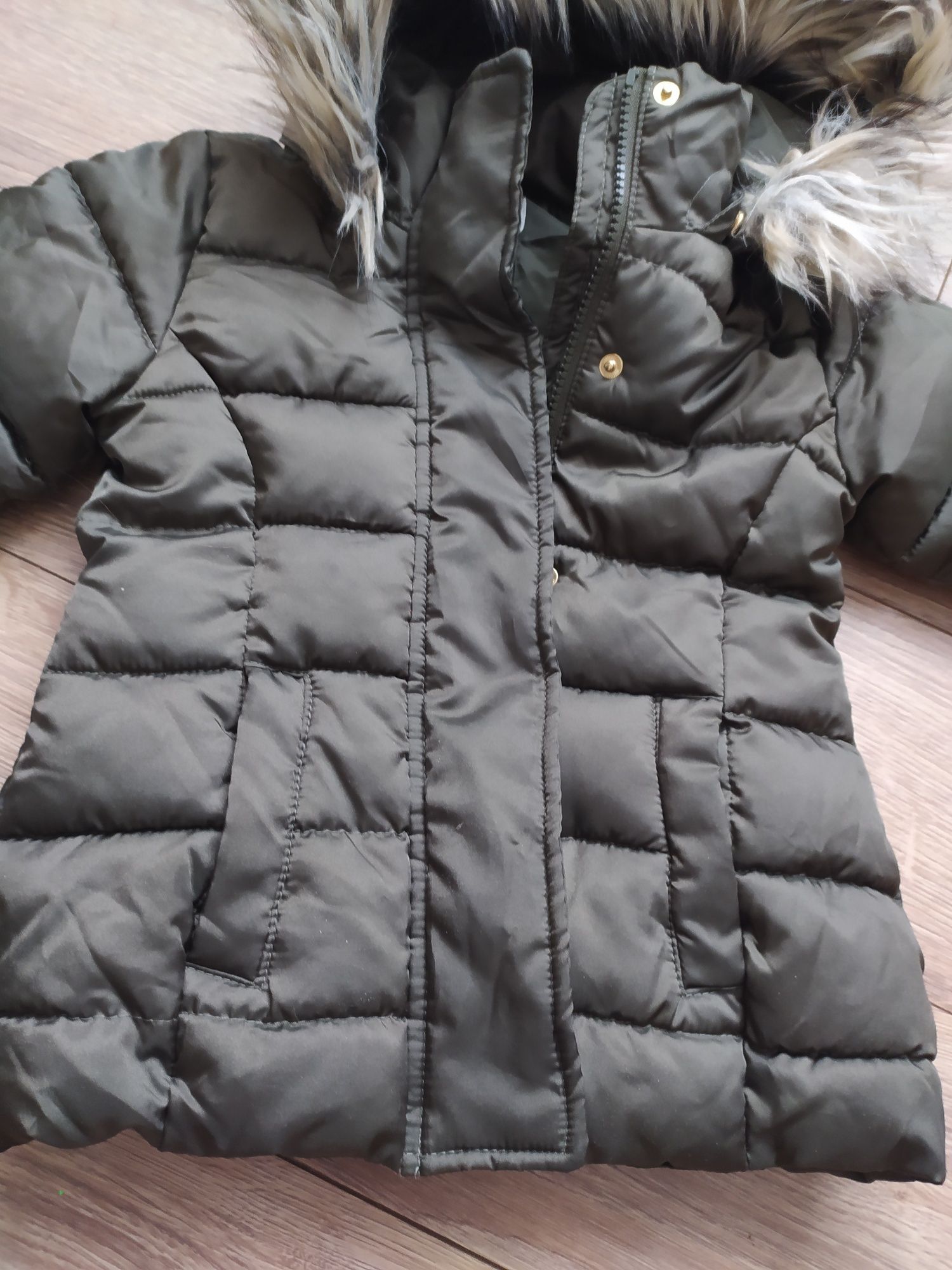 Куртка пальто демісезонне на дівчинку осінь-весна 1,5-2 роки 92 H&M