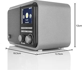 Акумуляторне інтернет радіо WiFi, блютуз динамік, Fm, DUAL CR510