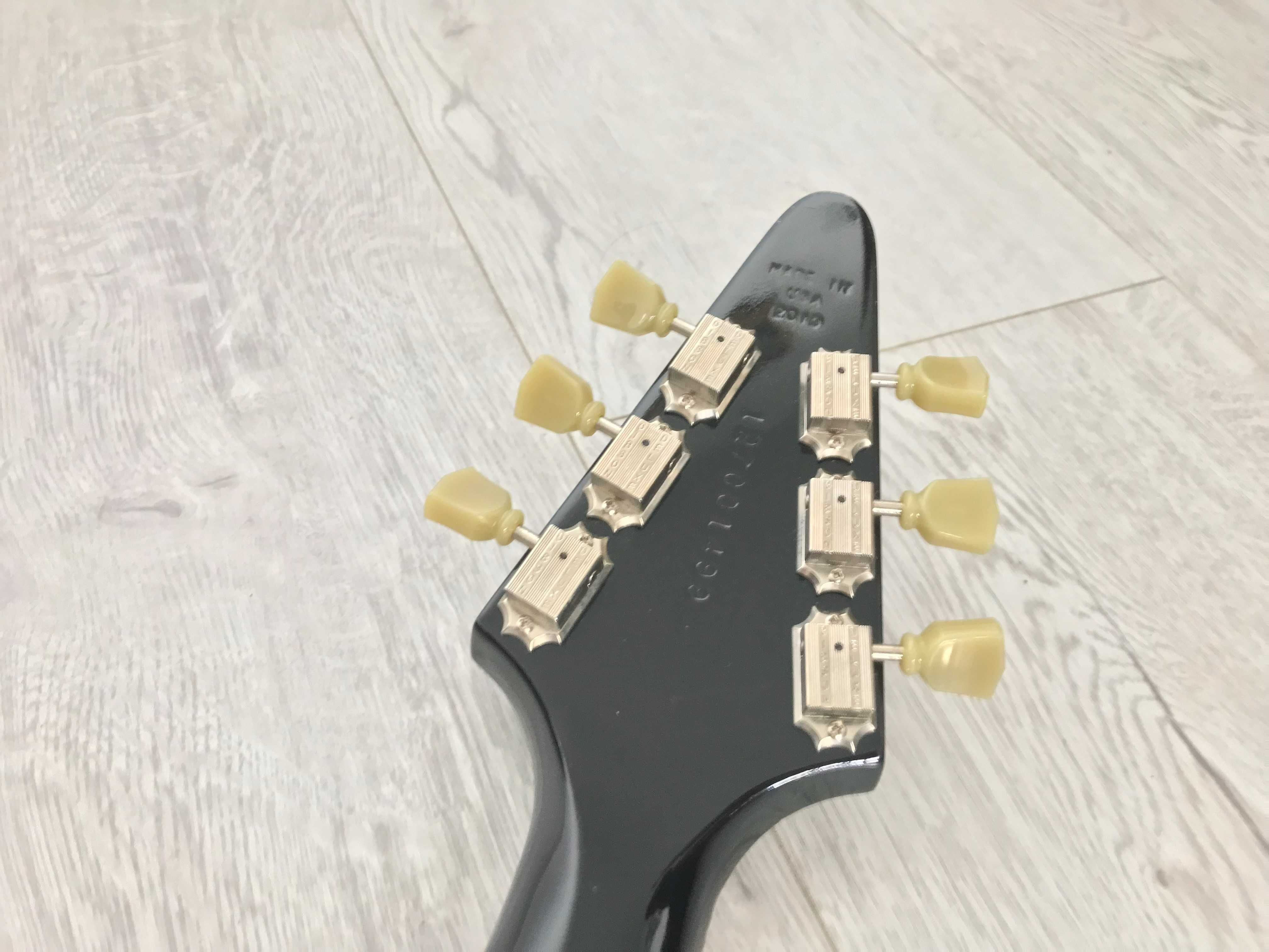 Gibson Flying V '67 Reissue Ebony Black 2010 - gitara elektryczna