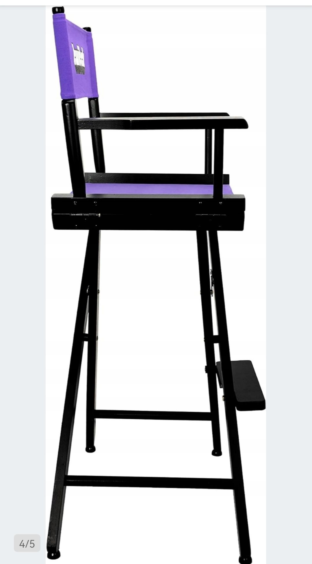 Krzesło reżyserskie Twitch Taboret kosmetyczny Krzesło do Makijażu