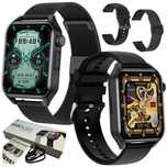 Smartwatch Zegarek Męski Menu PL Rozmowy Sport Powiadomienia Amoled