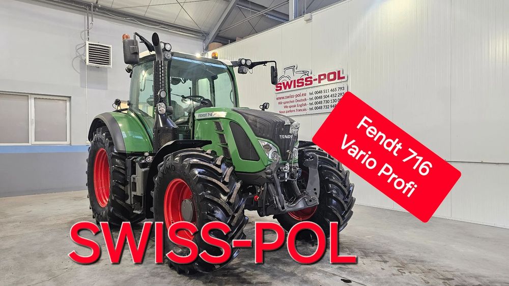 Fendt 716 Vario Profi  Transport B.Ładny 718 tms 818 Profi John 6930 Puma  Posiadamy Transport John 7430 Premium JOHN 6210r 6215R Fendt 822 plus