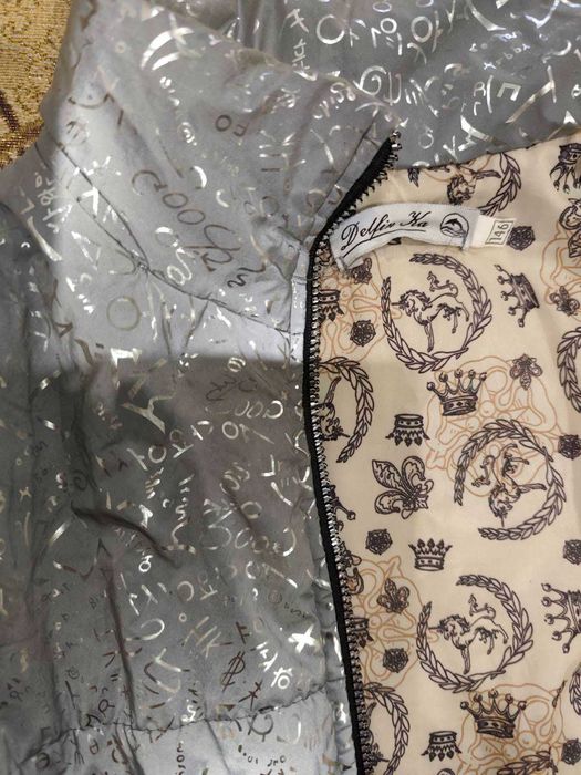 Куртка для дівчинки р.146 світловідбиваюча