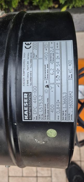 Kompresor tłokowy Kaeser EPC 440-100!