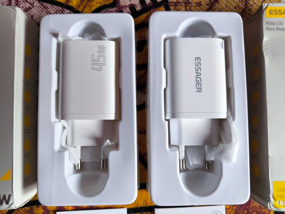 Essager кабель USB-TypeC TypeC-TypeC 120W 240W зарядное устройство 45W
