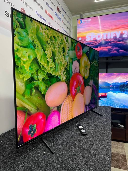 Телевізор 55» дюймів TCL 55T8B 4K QLED, Smart TV, 144Hz
