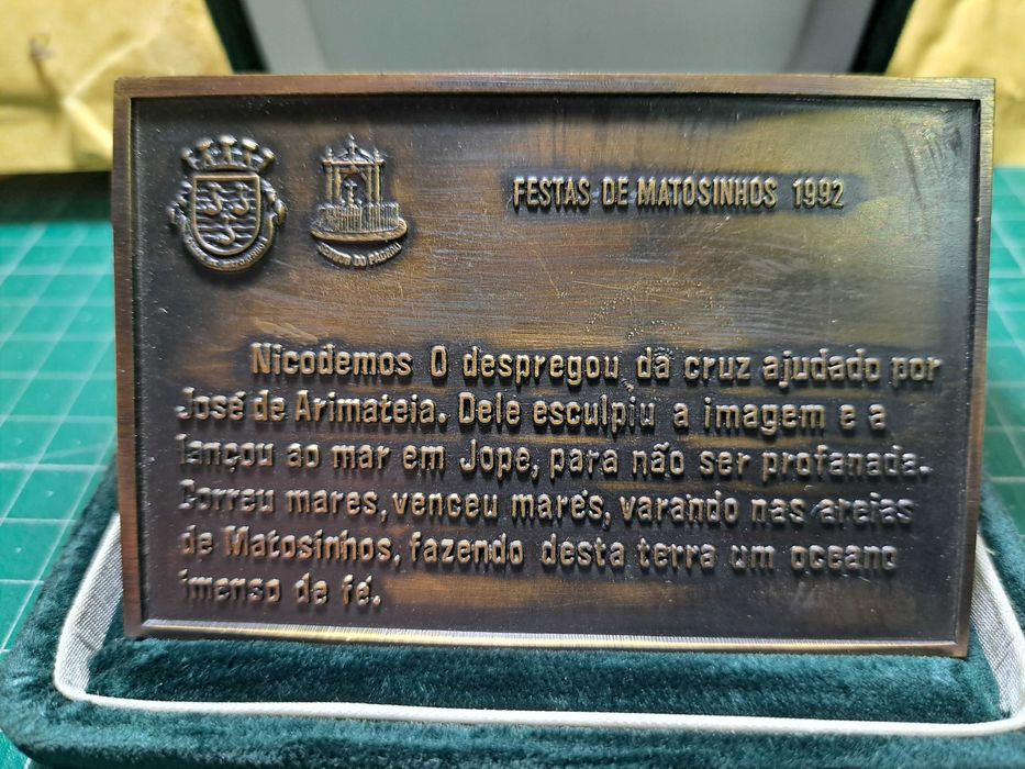 Medalha Cidade de Matosinhos-Festas de Matosinhos 1992.