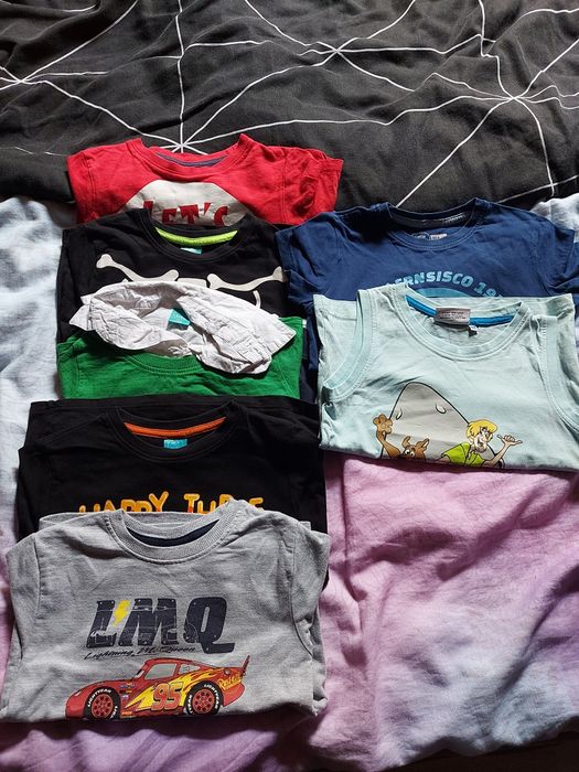 Bluzki chlopiece 5+2 r.104