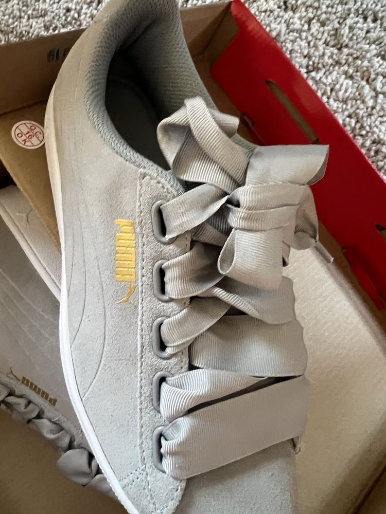 Tennis Senhora Puma Vikky Ribbon & Heart Smile NOVOS 37/40