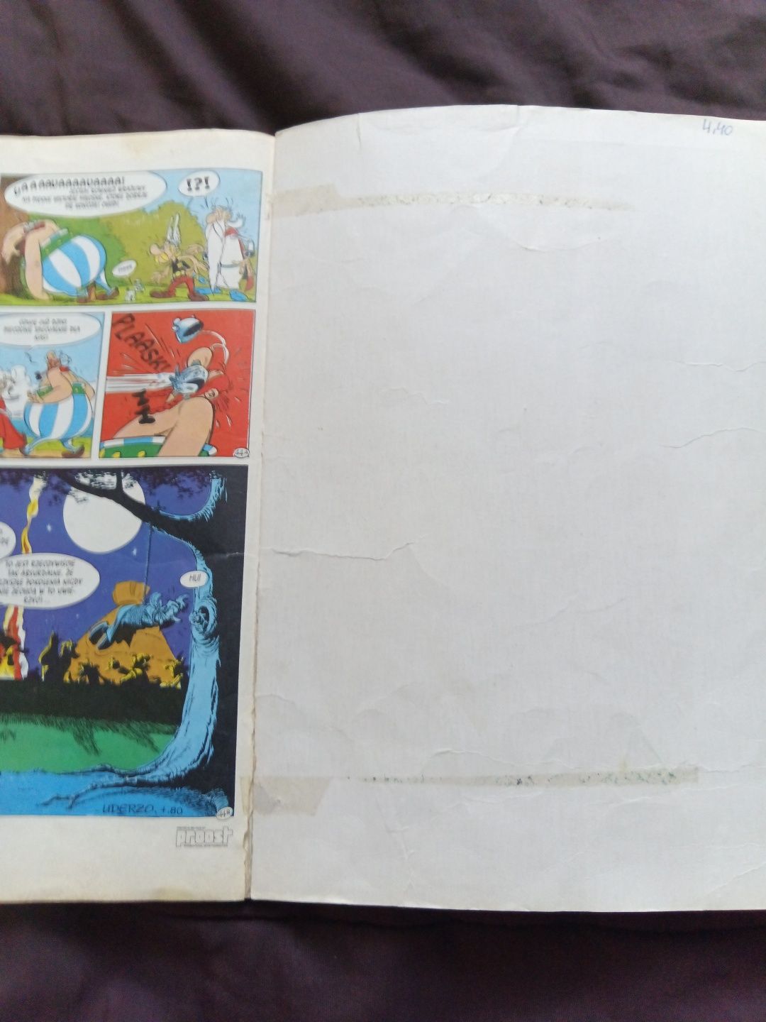 Asterix 1(25)/96 Wielki rów I wydanie