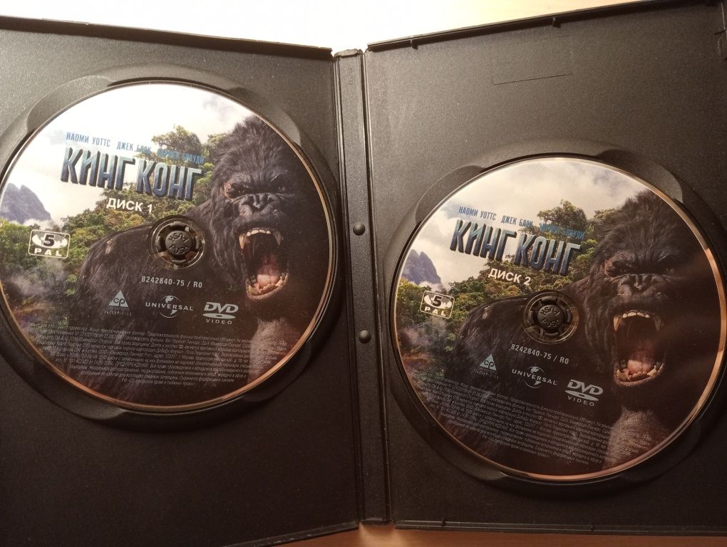 DvD диск "Кінг Конг"