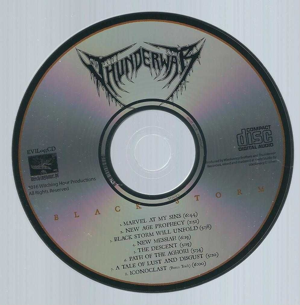 2 CD Thunderwar - Black Storm (2016 Digipack) (Witching Hour Product.)