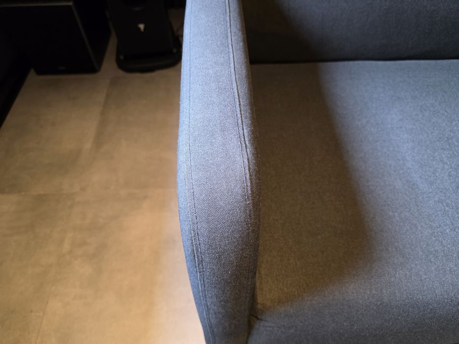 IKEA LINANÄS – sofa 3-osobowa, ciemnoszara (Vissle), stan bdb jak nowy