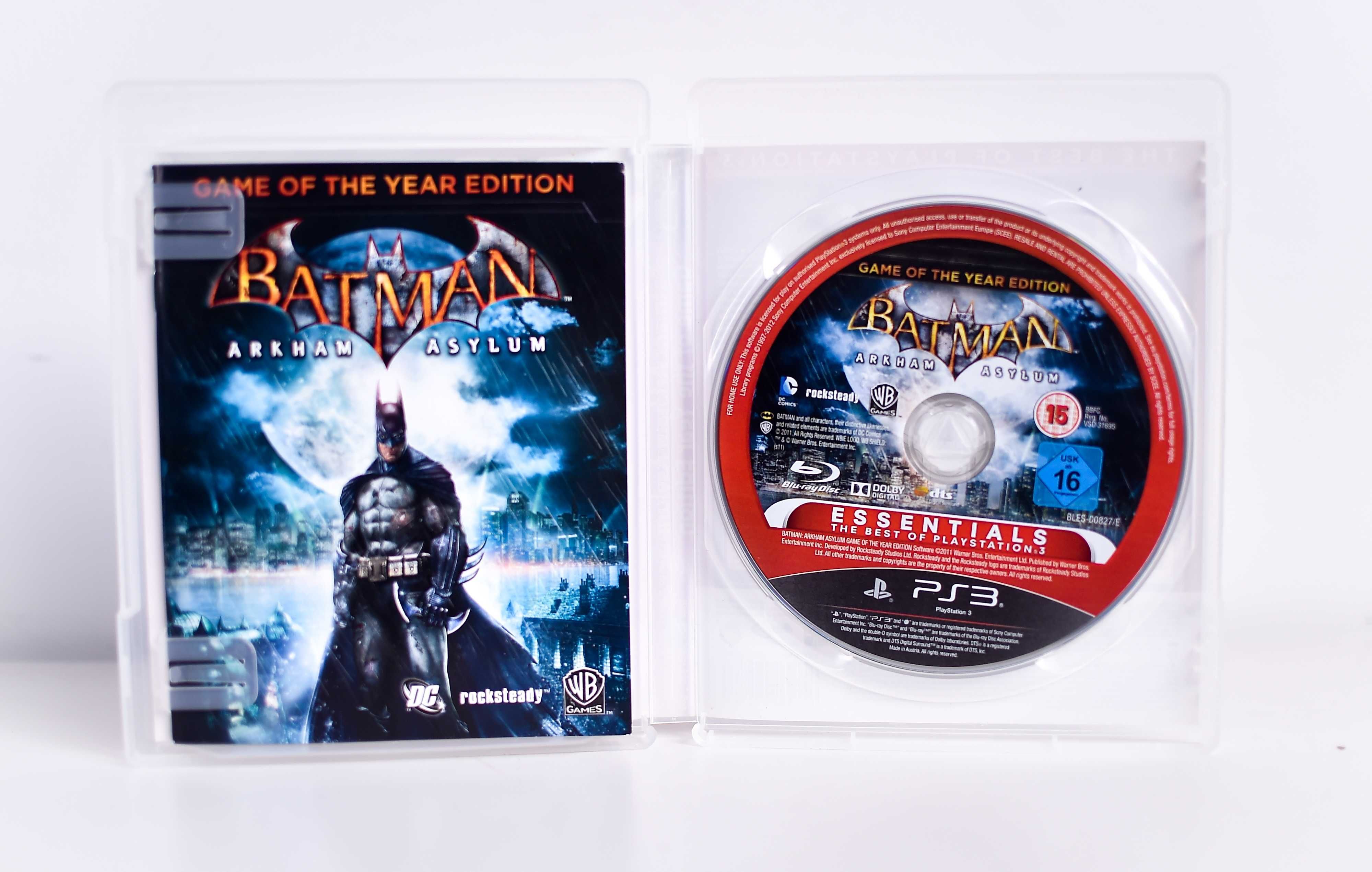 Gra Ps3 # Batman Arkham Asylum Game Of The Year Edition