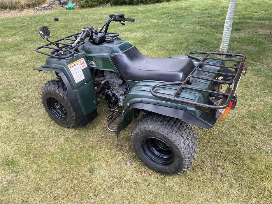 Quad Yamaha Bear Tracker 250 zarejestrowana