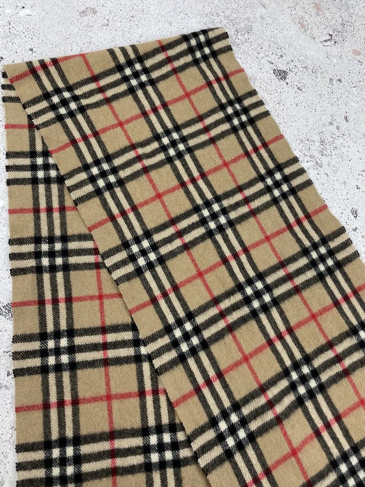 Burberry Vintage Nova Check Cashmere Scarf шарф Оригінал