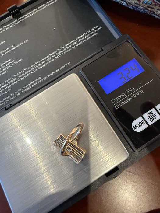 Кольцо бриллианты ссср