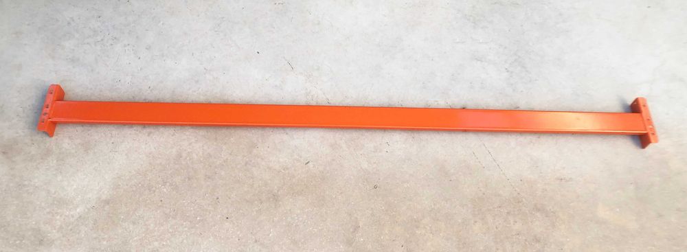 Viga laranja 1,80m para Rack industrial - estante prateleiras