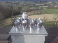 Frezowanie kominów/ Wkłady kominowe / Rozwiercanie kominów / Kominy