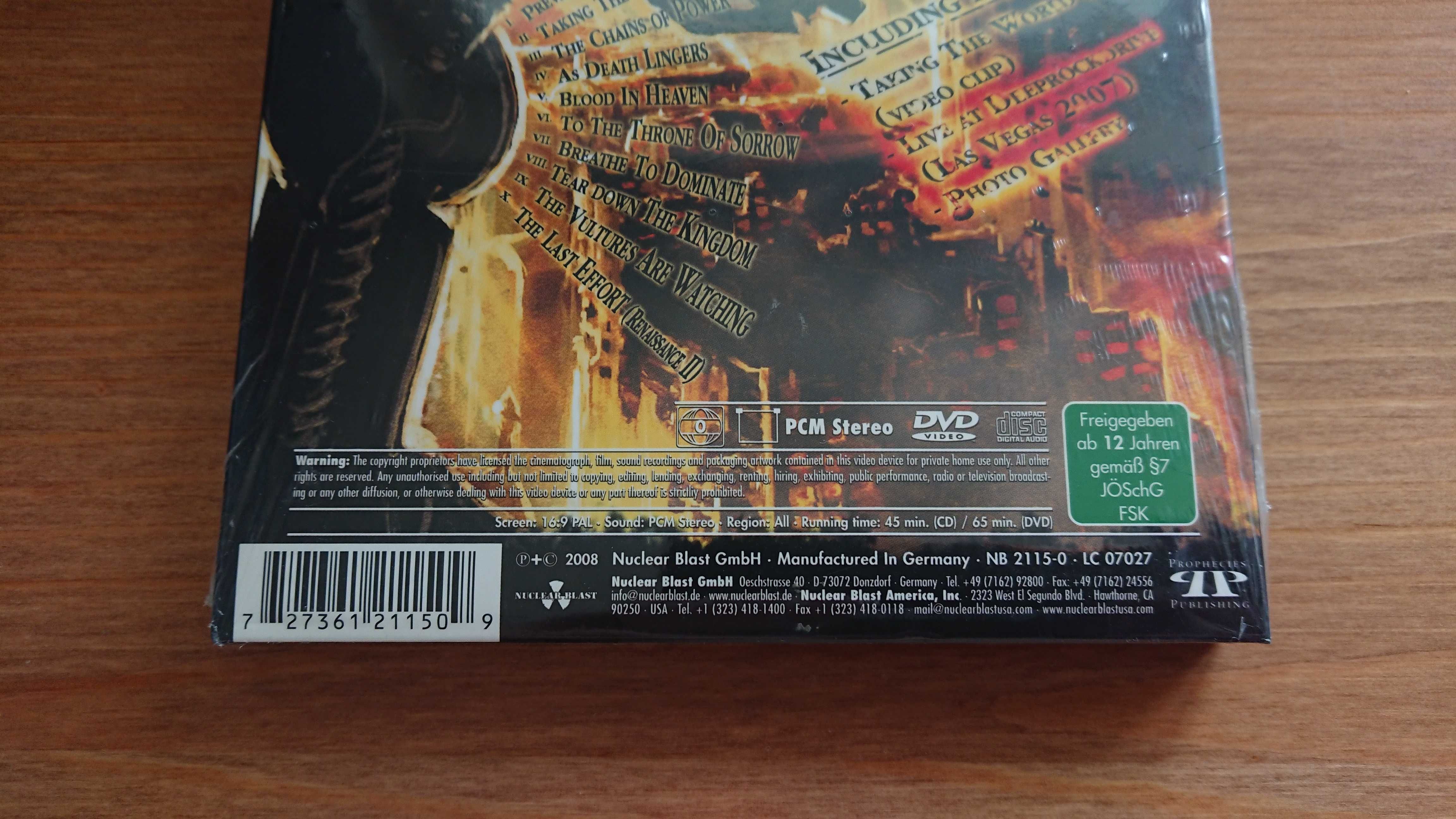 Kataklysm Prevail CD+DVD *NOWA* Limited Edition 2008 Nuclear Blast DE