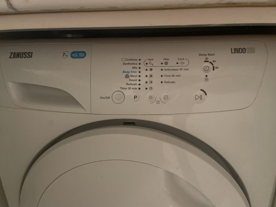 сушильна машина  zanussi lindo 100