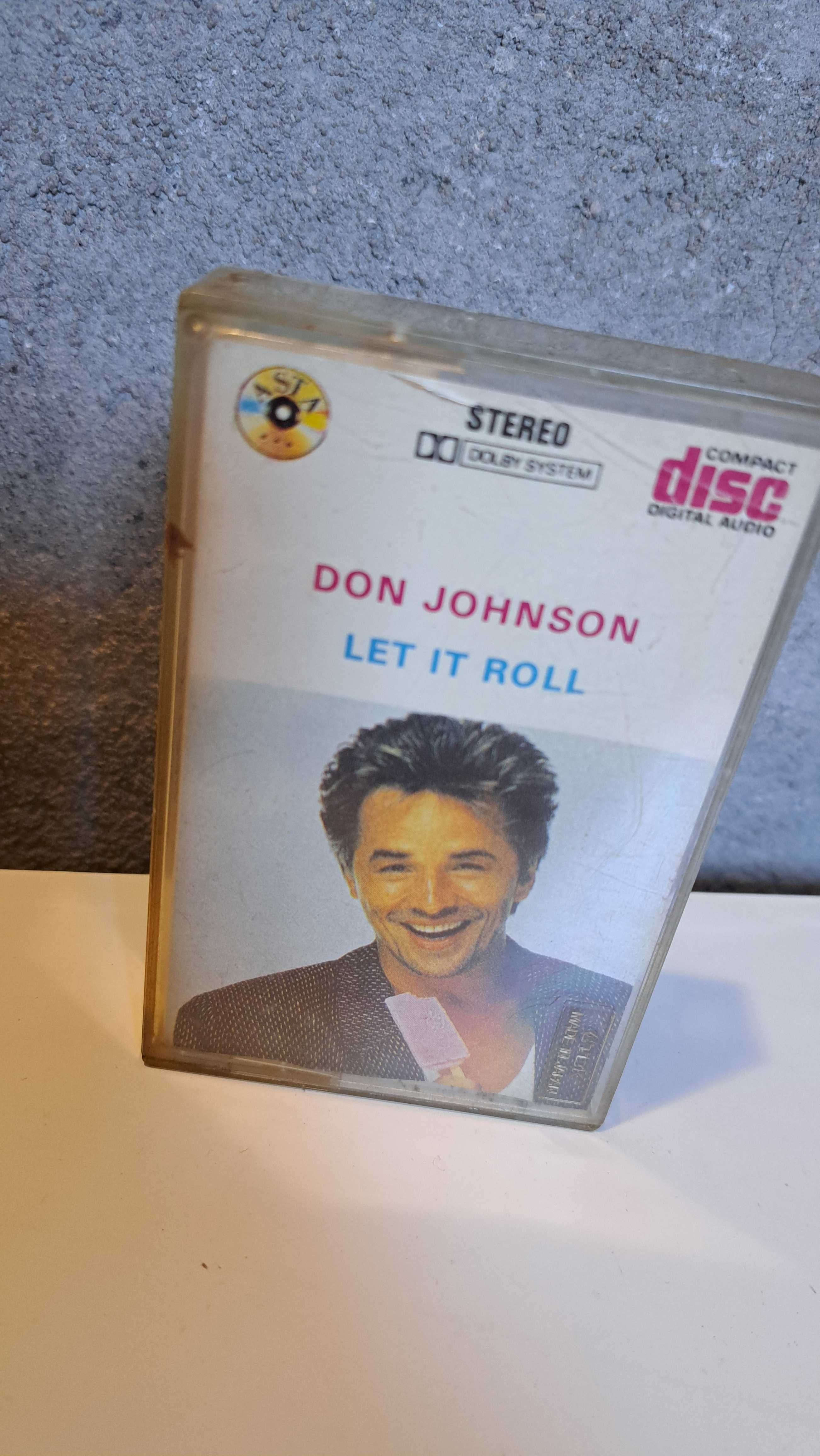Don Johnson Let it Roll kaseta audio