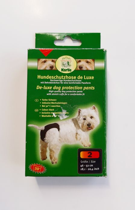 Psie majtki na cieczkę dla suczki. Rozmiar 2. Nowe.