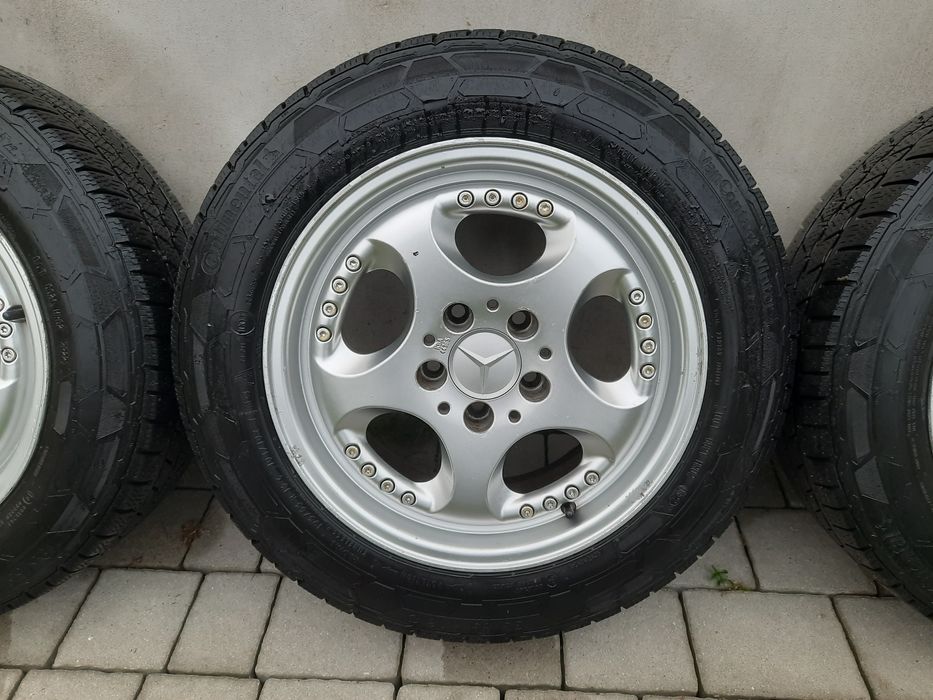 Koła zimowe mercedes 5x112 16 cali do busa VanContact 195/65/16 C
