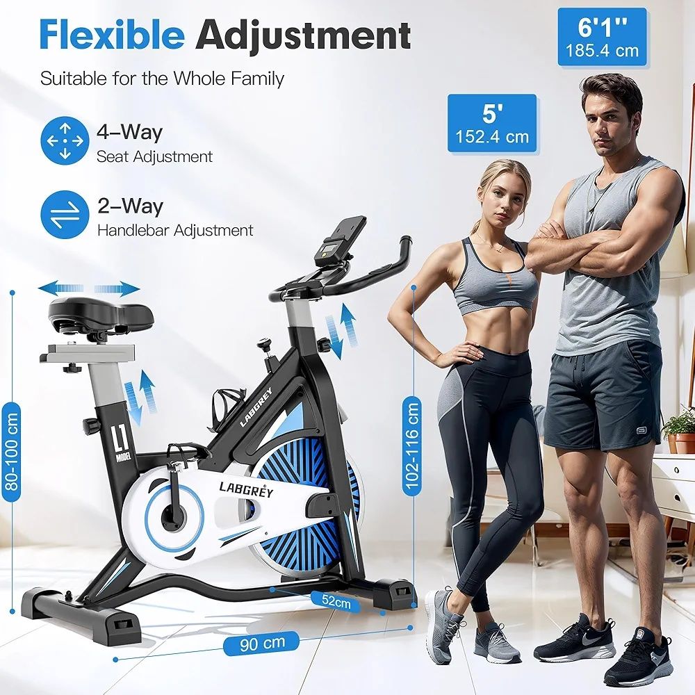 Nowy Rower Stacjonarny Treningowy Spinningowy Labgrey koło 15kg LCD