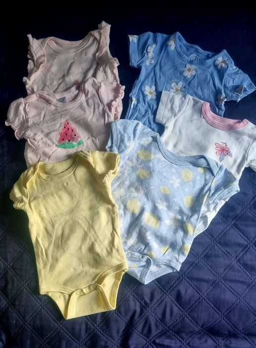 Zestaw/paka ubranek dla dziewczynki r.56/62