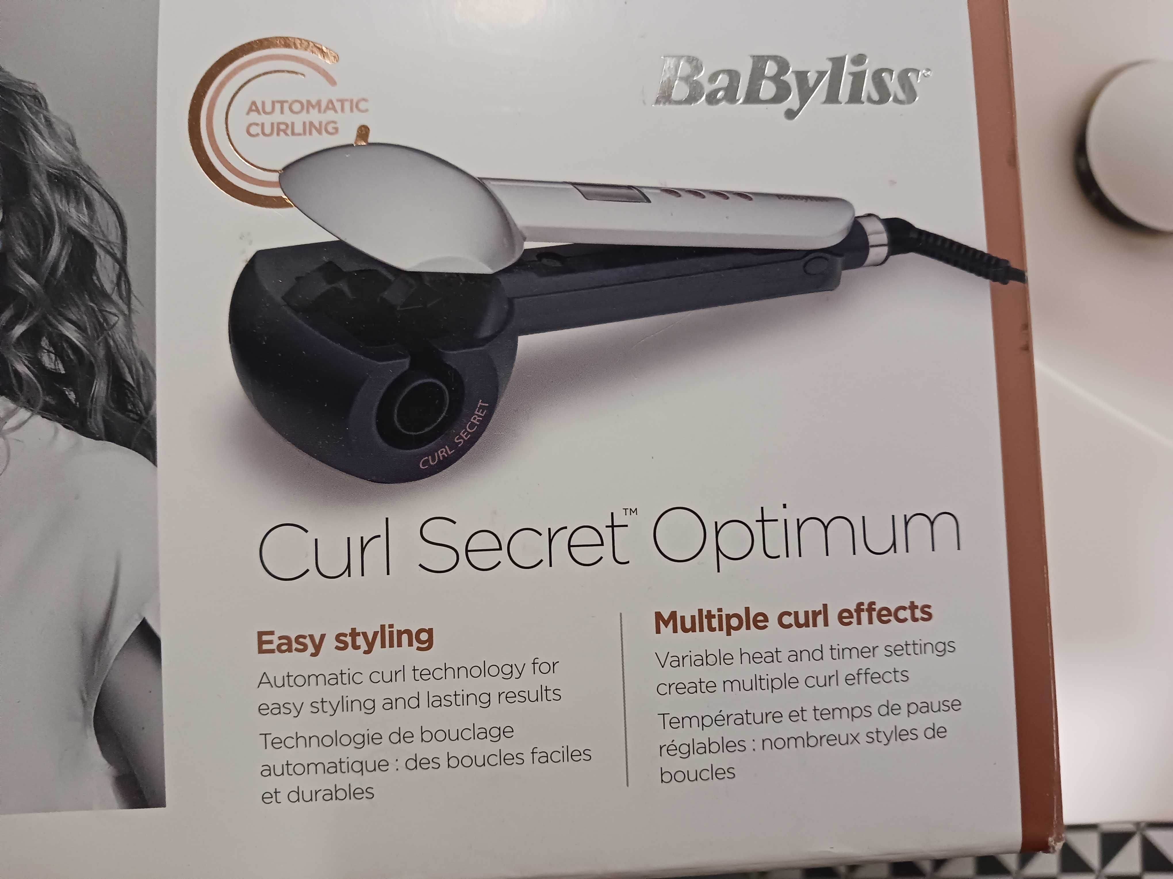 Lokówka automatyczna BABYLISS C1600E Curl Secret Restyling, NOWA