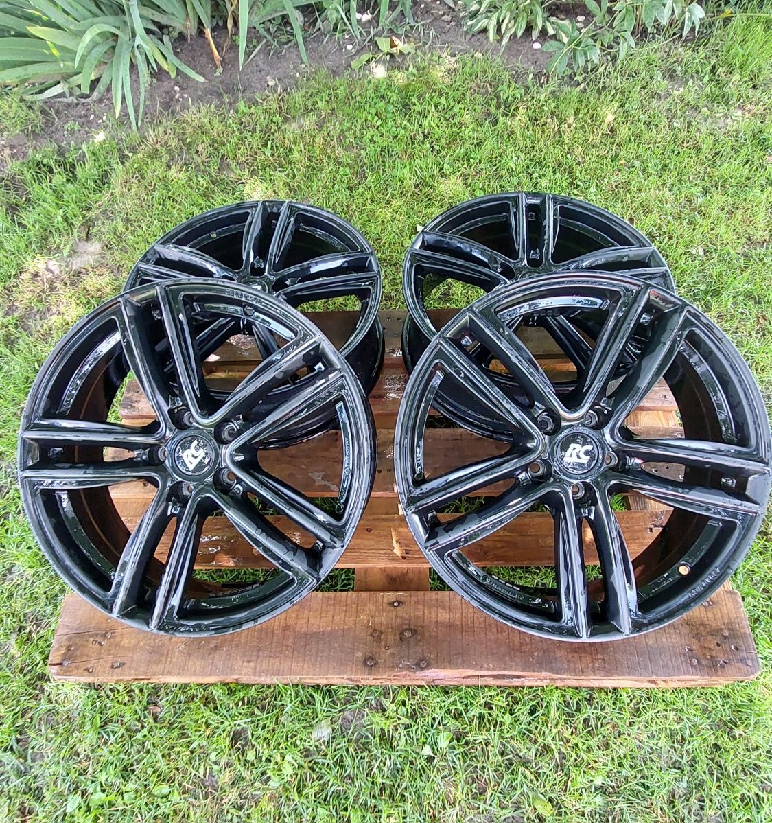 Felgi Brock 19" RC Design 5 x 112 Czarny Mat  KBA 51562