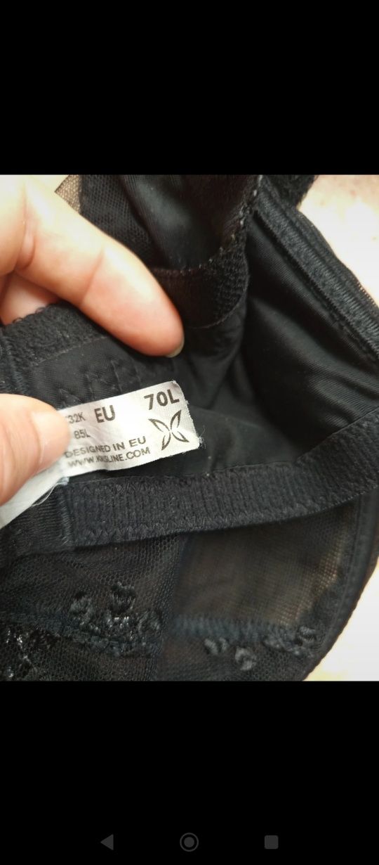 Zestaw dwóch biustonoszy Kris line. 70 L