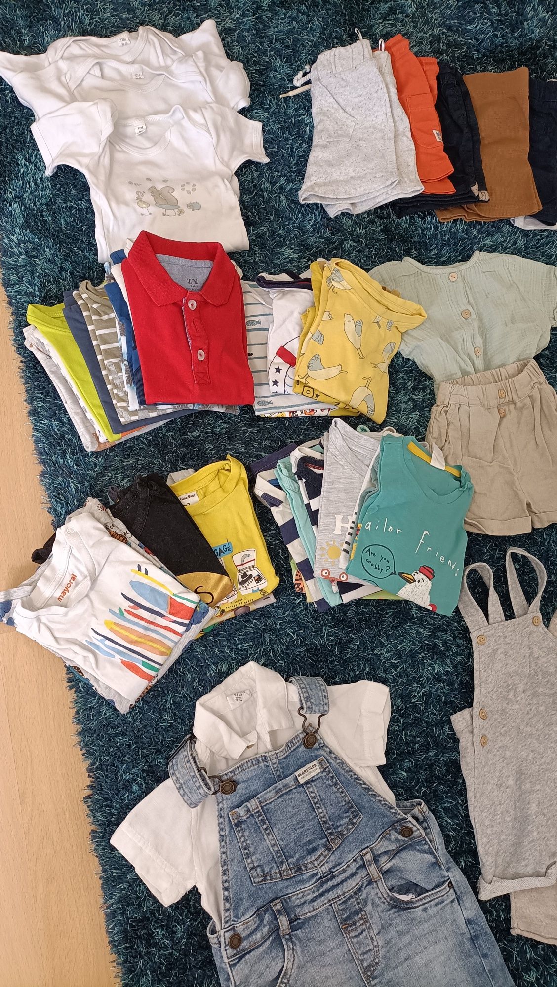 Lote de roupa de verão 9/12 meses