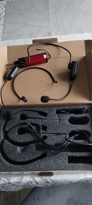 Tonsil MBD 200 - 2 Mikrofony bezprzewodowe nagłowne dynamiczne UHF